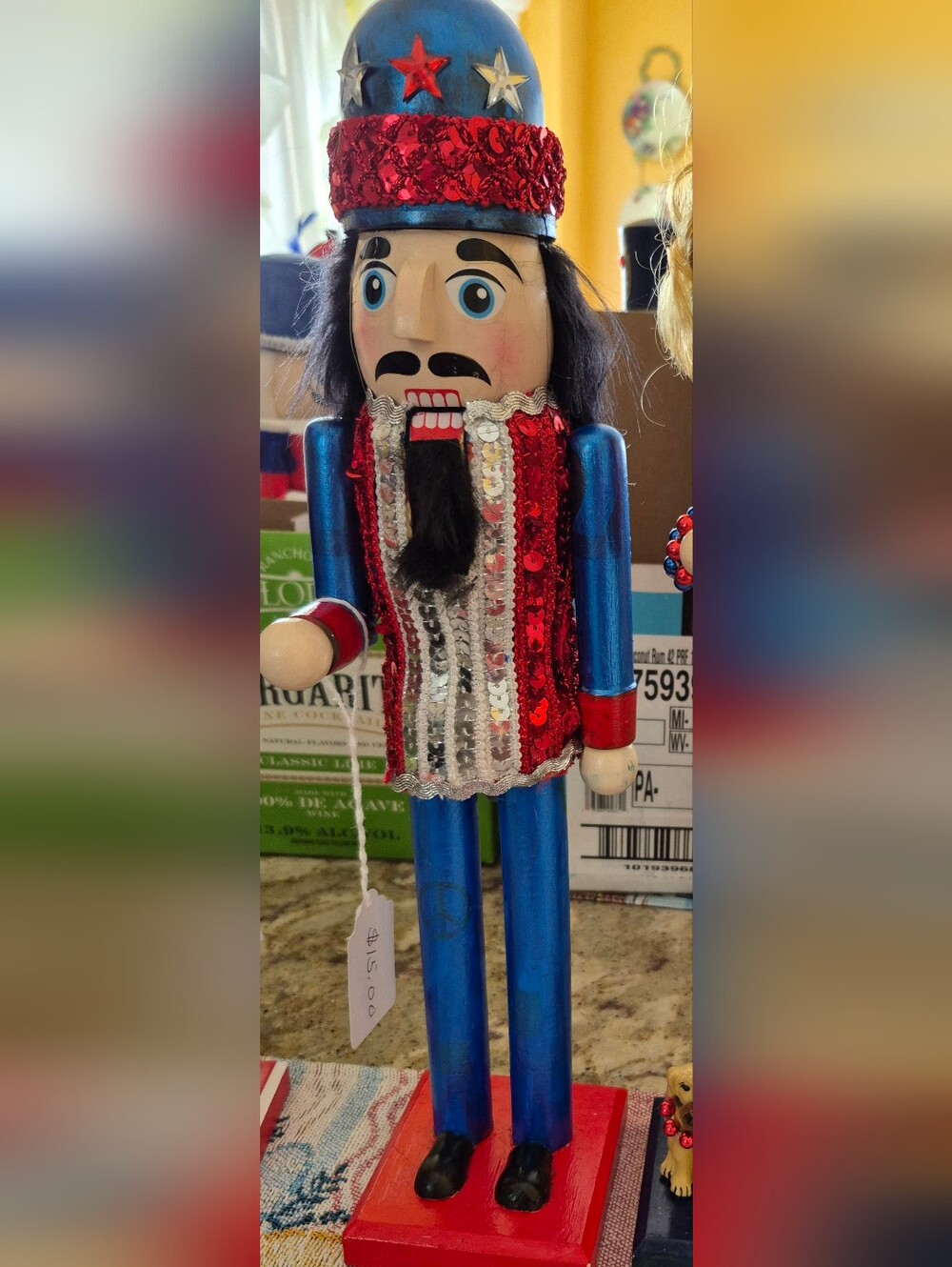 Nutcracker In Red White And Blue